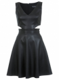 Vestit de cuir negre